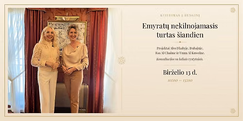 Emyrat\u0173 nekilnojamasis turtas \u0161iandien