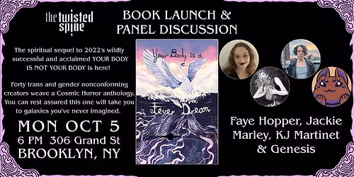 LAUNCH PARTY: YOUR BODY IS A FEVER DREAM