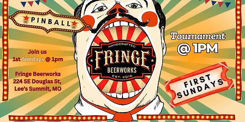 Fringe First Sundays Pinball Tournament