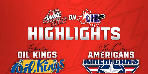 Tri-City Americans at Edmonton Oil Kings