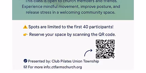 FREE MAT PILATES CLASS