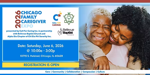 2026 Chicago Family Caregiver Expo - Attendee Registration