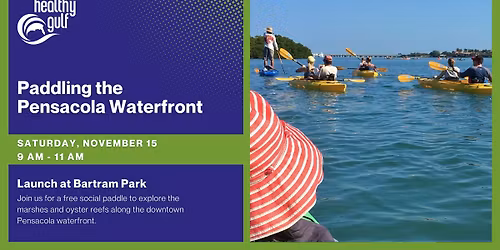 Paddling the Pensacola Waterfront