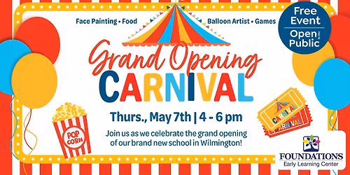 \ud83c\udf88 Grand Opening Carnival \ud83c\udf89