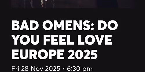 Bad Omens Manchester Tickets