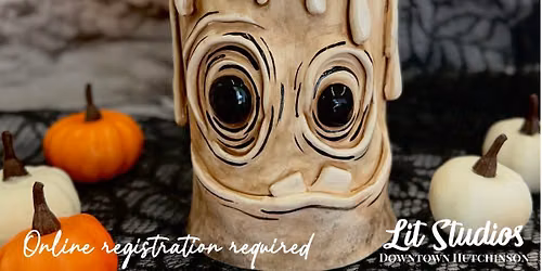 Fright Light Candle Lamp Clay Handbuilding Workshop