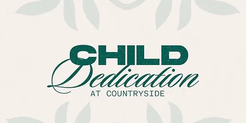 Child Dedications