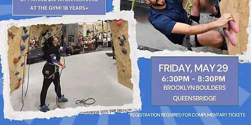 Latino Outdoors NYC | Climb Night w\/ Escala! | Noche de Escala