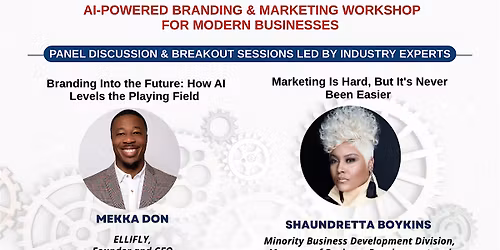 Turn Your Brand into Growth:  AI-Powered Branding & Marketing Workshop