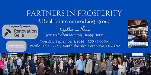 Partners in Prosperity - September Happy Hour