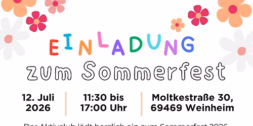 Sommerfest bei der Lebenshilfe