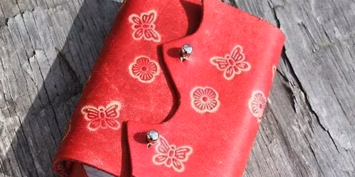 Hand Bound Leather Journal Workshop