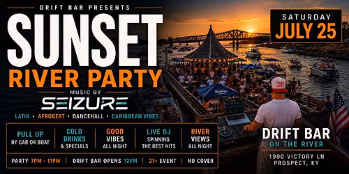 Sunset River Party at Drift Bar