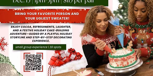 Sweet Memories: Ugly Sweater Edition A Holiday Cake Decorating Experience