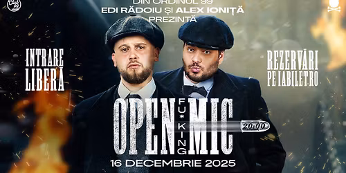 Open F***ing Mic cu Edi R\u0103doiu \u0219i Alex Ioni\u021b\u0103 | Comedy Show la Club99