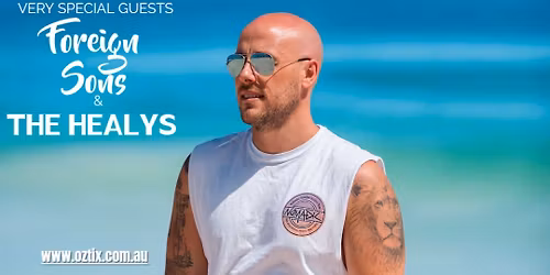 Jonny Reid & his band with special guests The Healys and Foreign Sons