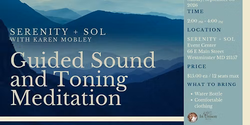 Sound and Toning Meditation