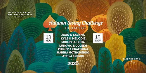 Autumn Swing Challenge 2026 - WSDC + Rising Star Tour event