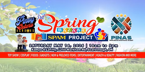 PINAS Spring Bazaar SPAM Project Part 3