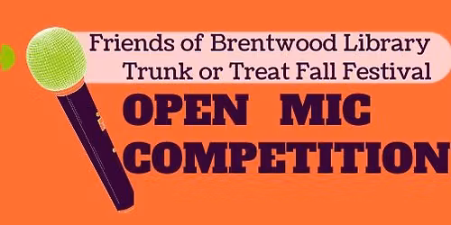 Fall Festival Open Mic Competition