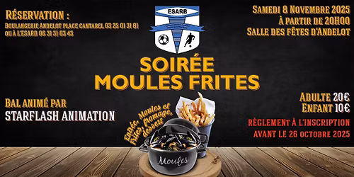 Soir\u00e9e Moules Frites