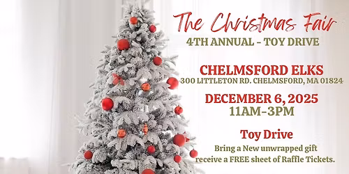 The Christmas Fair 4th annual & Toy Drive