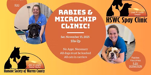 Rabies & Microchip Clinic