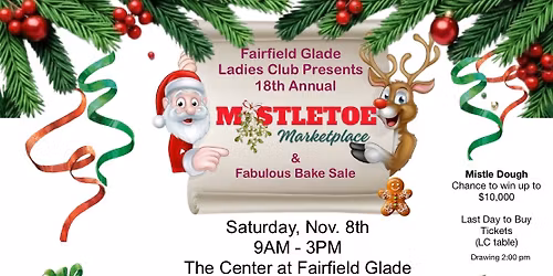 Mistletoe Marketplace Fairfield Glade Ladies Club