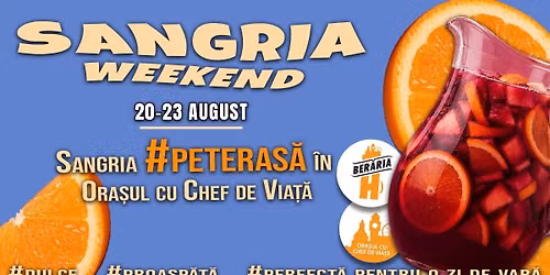 Joia la teras\u0103 in parc & o sangria I 20 august #SangriaWeekend