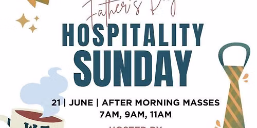 June Hospitality Sunday