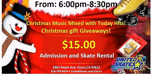 Kick off to Christmas Skate 