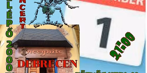 Betonl\u00e9gy koncert az Incognit\u00f3ban