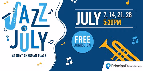 Jazz in July at Hoyt Sherman Place