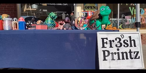 Fr3sh Printz flea market sales!! Come check us out!