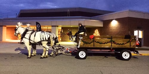 CHRISTMAS Winter WAGON RIDES in Downtown Bethlehem, Pa
