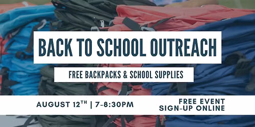 Back to School Outreach at Bethel