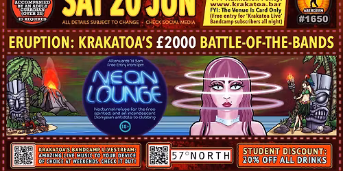 Eruption BOTB - Heat 4 - HOT BLOODED REPTILES + QUEENS ARCADE + NAUTILUS