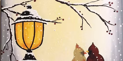 Paint and Sip: Cozy Winter Love