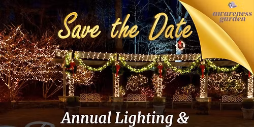 Annual Lighting and Holiday Sing-a-long at the Awareness Garden