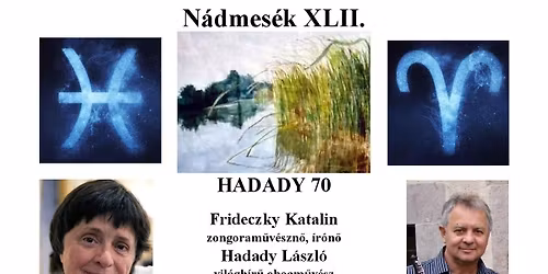 N\u00e1dmes\u00e9k XLII - kamarakoncert sorozat - Hadady 70