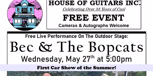 Bec & The Bopcats Car Show Kick-Off
