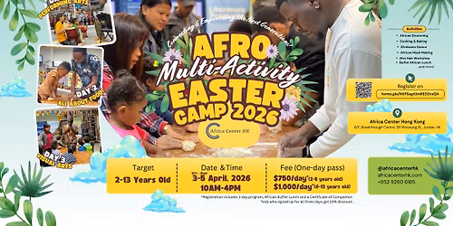 Afro Multi-Activity Easter Camp 2026_Day 3 Visual Arts