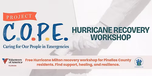 Grief Relief & Recovery After the Storm Workshop at Palm Harbor Library
