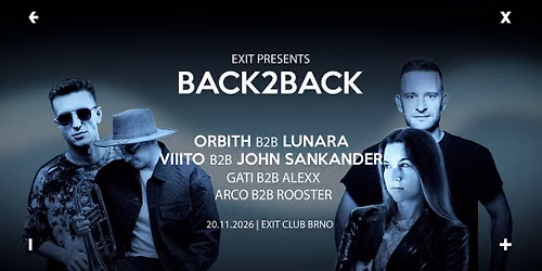 EXIT presents: Back2Back \u2192 20.11.2026