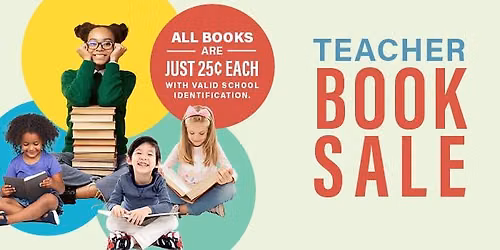 Teacher Book Sale