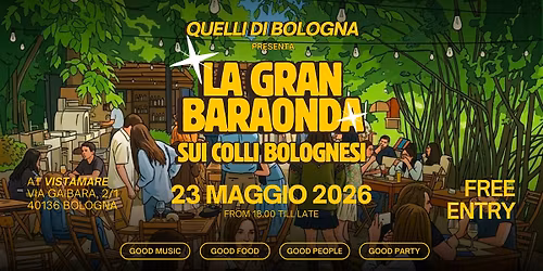 La Gran Baraonda sui Colli Bolognesi By QDB at @Vistamare