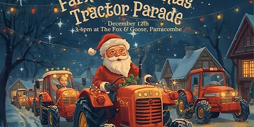 Farmer Christmas Tractor Parade