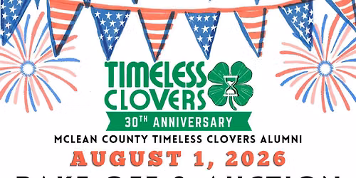 Timeless Clovers Bake Off & Auction