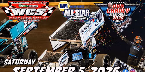 2nd Annual - Bob Chaney Memorial, featuring the All Star Circuit of Champion Sprint Cars