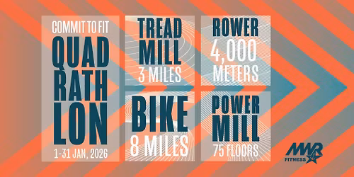 Commit to Fit: Quadrathalon Challenge!